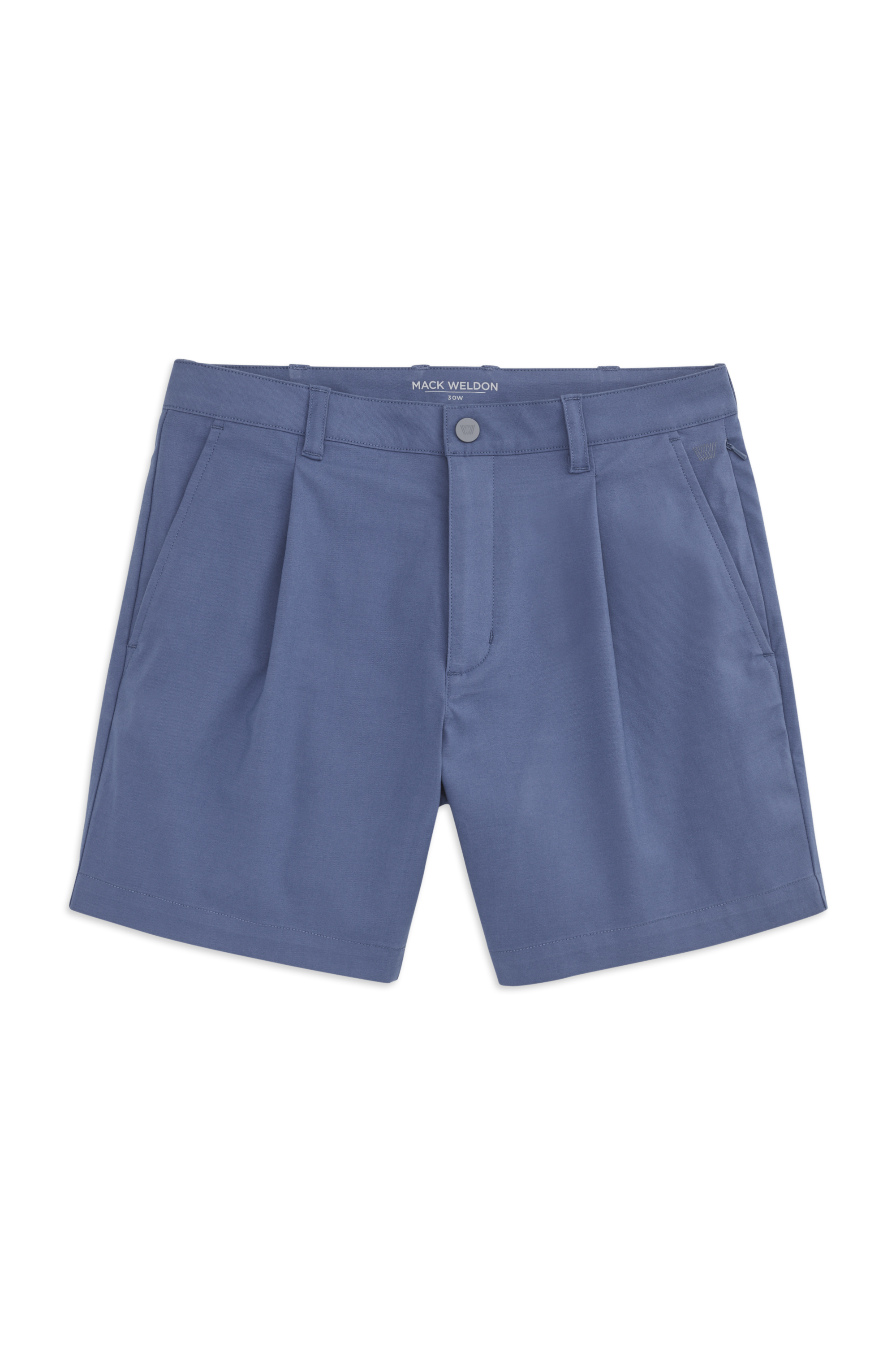 Mack Weldon Maverick Pleated Chino Short | Casual Pleated Golf Shorts