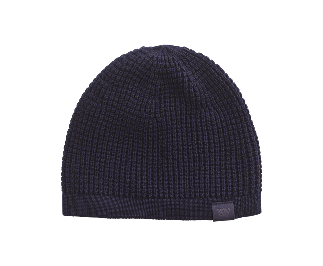 Total Eclipse Blue | Front view of Tech Merino Hat in Total Eclipse Blue