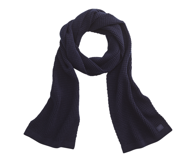 Total Eclipse Blue | Tech Merino Scarf in Total Eclipse Blue