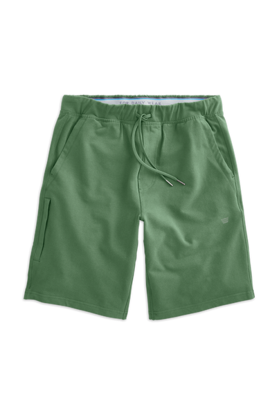 Yew | Front view of Ace Sweatshort in Yew