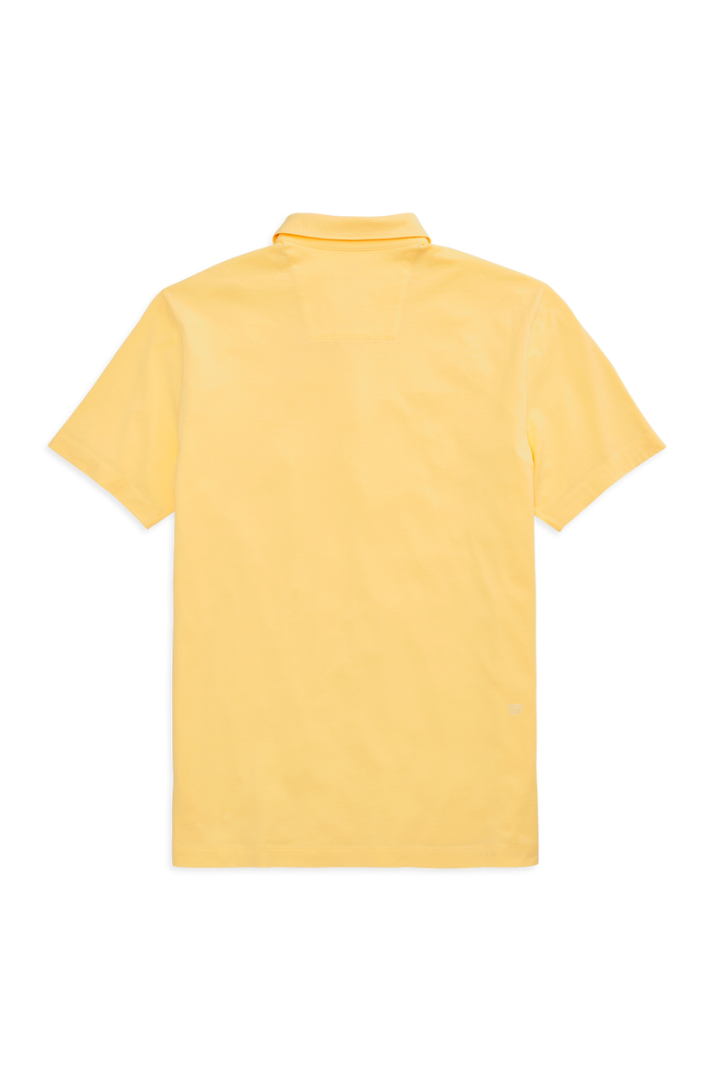 Pima T-Shirt Polo Lemon Ice – Mack Weldon