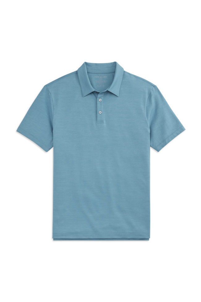 Oasis | Front view of AIRKNITˣ Polo in Oasis