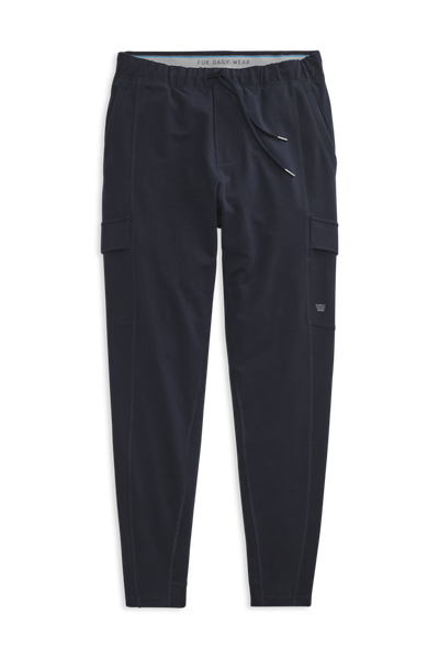 Front view of ACE Utility Sweatpant in Total Eclipse Blue