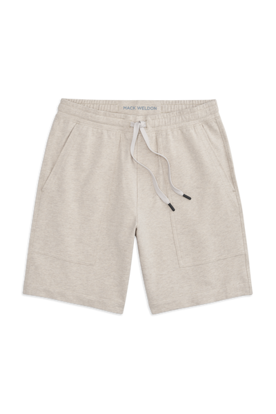 Front view of Ace Carpenter Short in Latte Heather