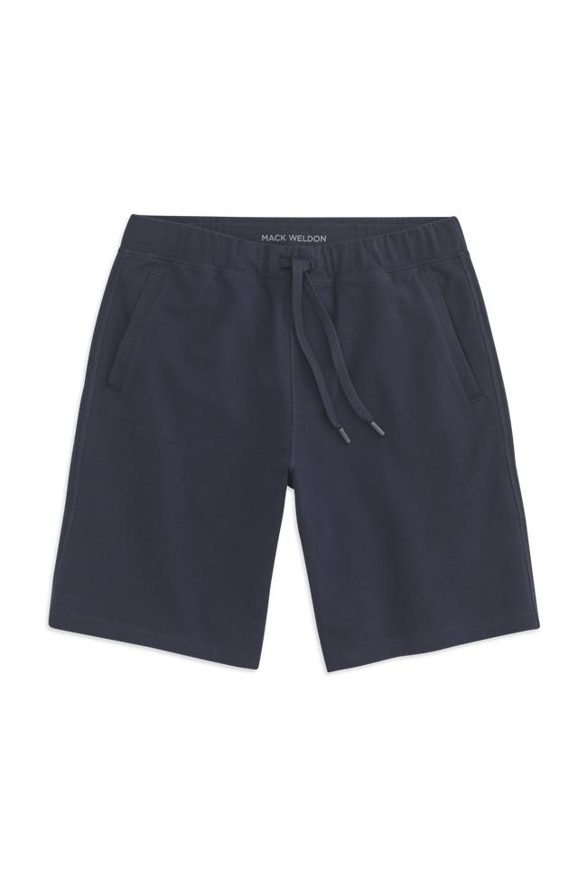 Front view of ACE Sweatshort 9” in Total Eclipse