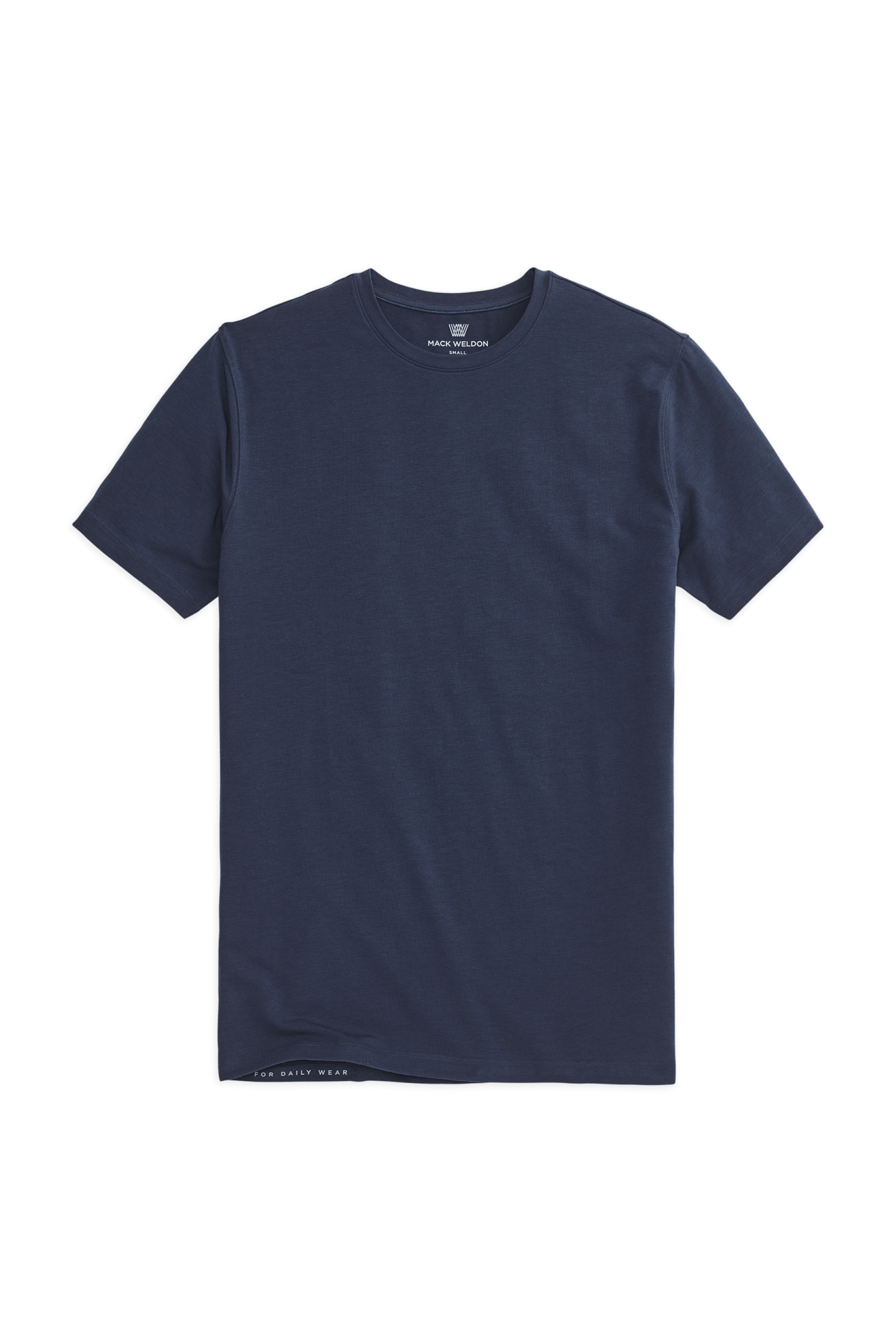 ★★ ★★ 1985 Crewneck Cotton T-Shirt NAVY T12 Heavy Weight Tee | Premium Italian Fabric | Hudson Jeans