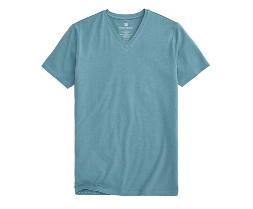トップス vallad V.HENRY NECK M V Neck Fitted T-Shirt – GalaxybyHarvic