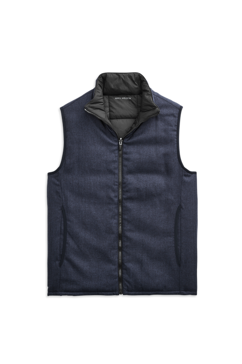 Wool Height Reversible Vest ブラック M reversible-vest-navy_2025-08-