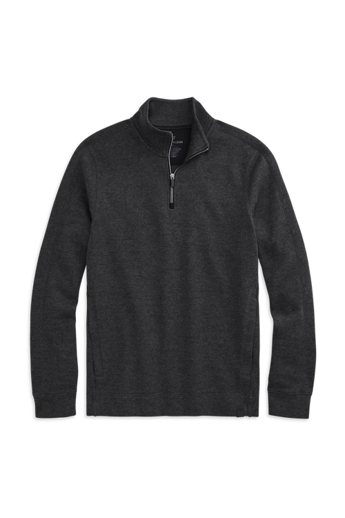 Mack Weldon Prime Cotton Half-Zip | Soft Everyday Pullover