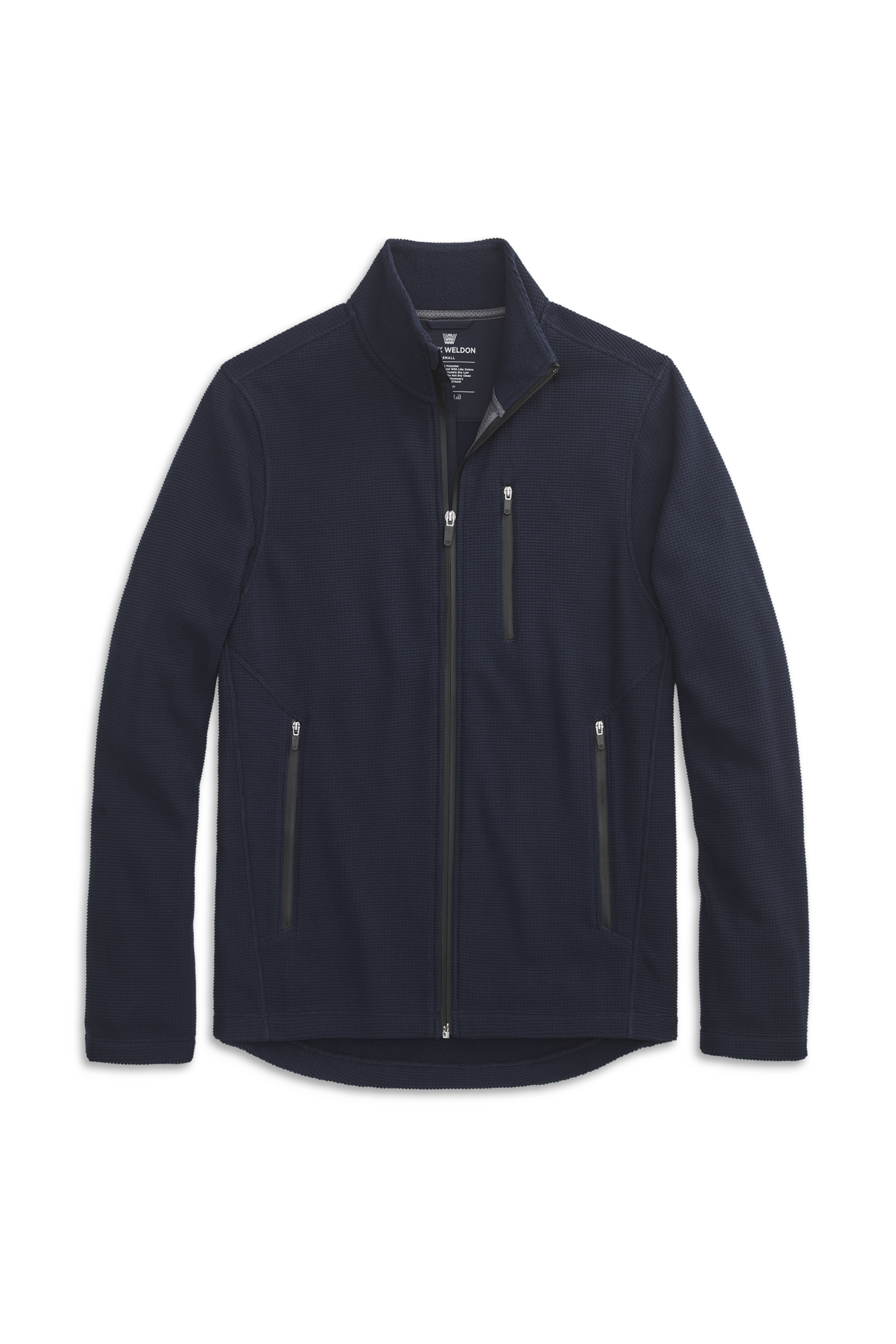 Mack Weldon Latitude Fleece Full-Zip | Everyday Lightweight Jacket