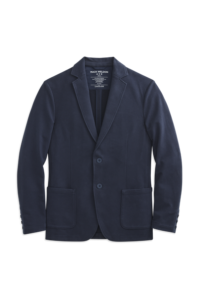 Total Eclipse Blue | Front view of ACE Blazer in Total Eclipse Blue