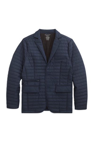 Front view of WARMKNIT Air Blazer
in Total Eclipse/True Black Liner