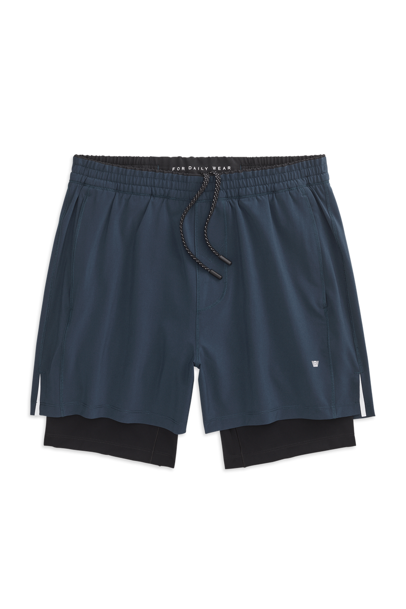 Stratus Active Short - Lined True Navy – Mack Weldon