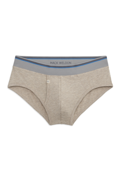Front view of 18-Hour Jersey Brief
in Nomad Heather
