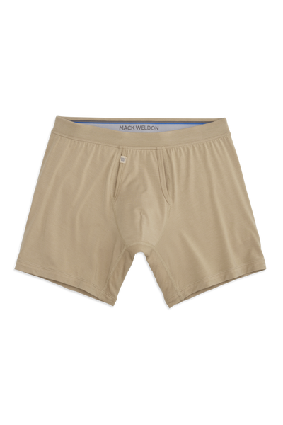 Nomad | Front view of Silver HD Boxer Brief in Nomad