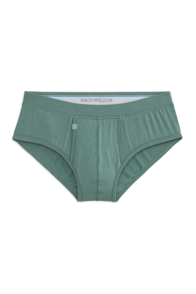 Pine Needle | Front view of SILVER HD Brief in Pine Needle