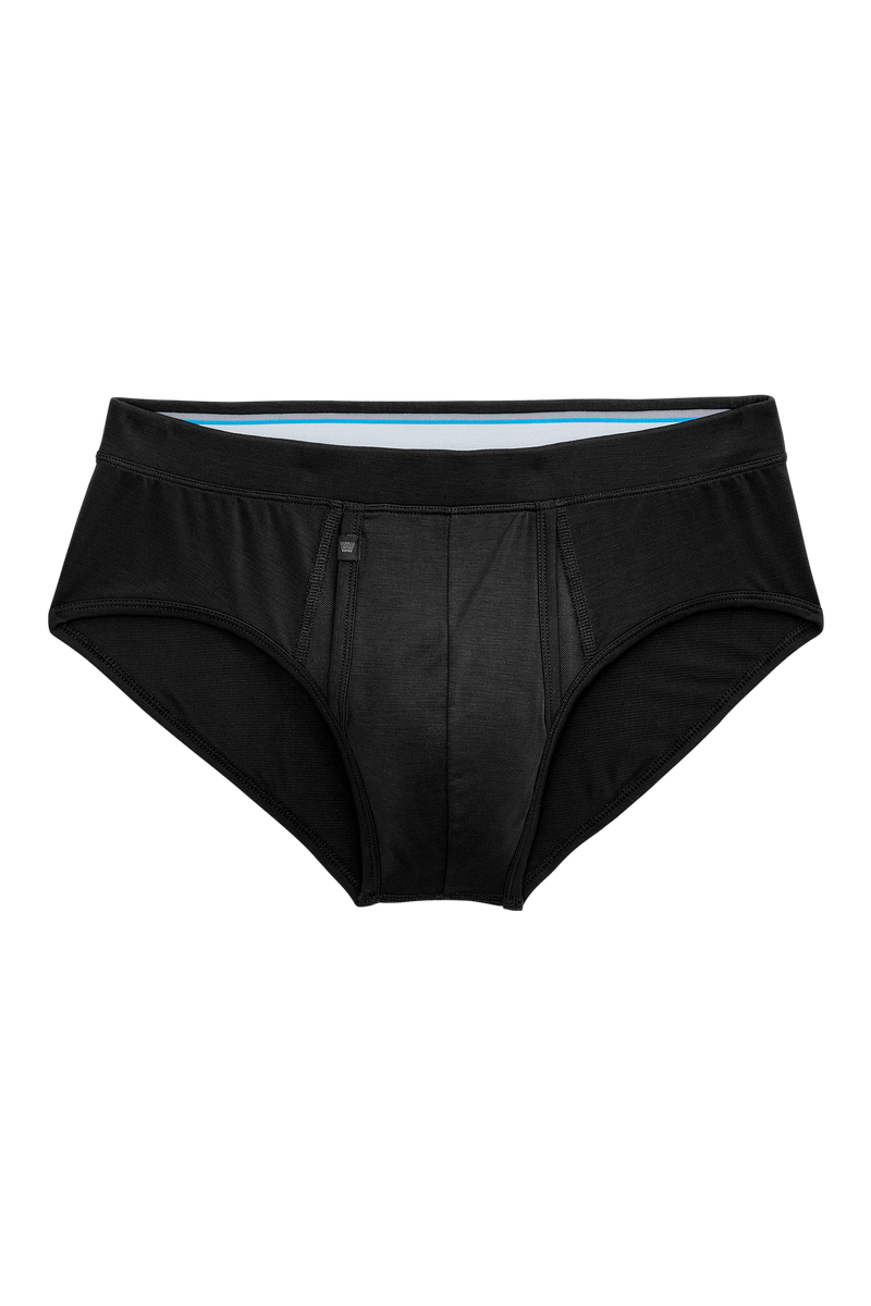 SILVER HD Brief True Black – Mack Weldon