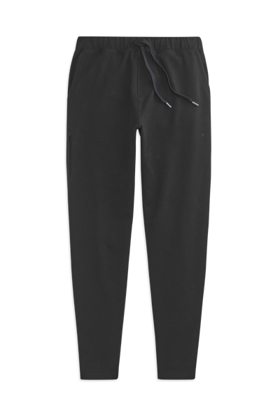 Front view of Ace Sweatpant in True Black