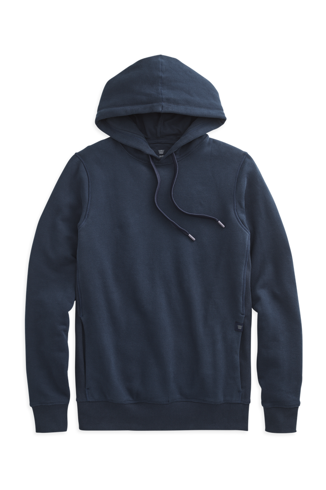 Total Eclipse Blue | Front view of Ace Pullover Hooded Sweatshirt in Total Eclipse Blue