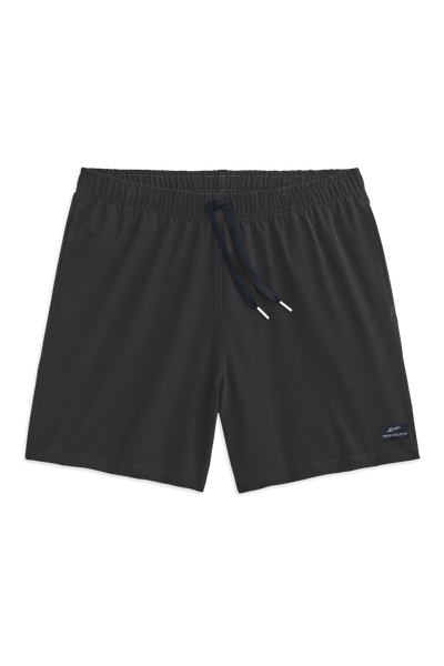 Front view of Bather Swim suit in Black