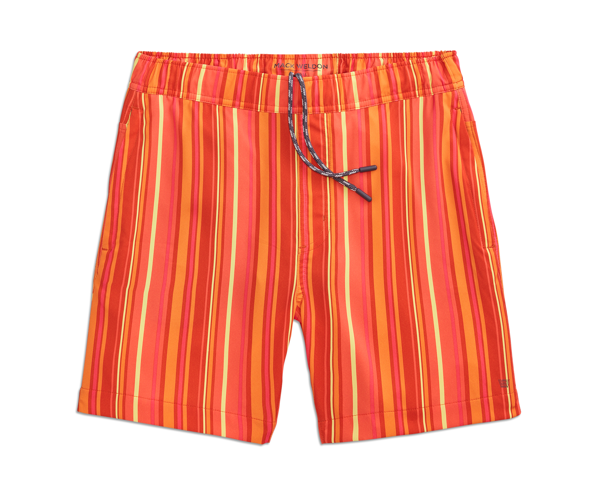 【U LAN】Trunk Punching Label Shorts ten-little-kids-wear-primary-