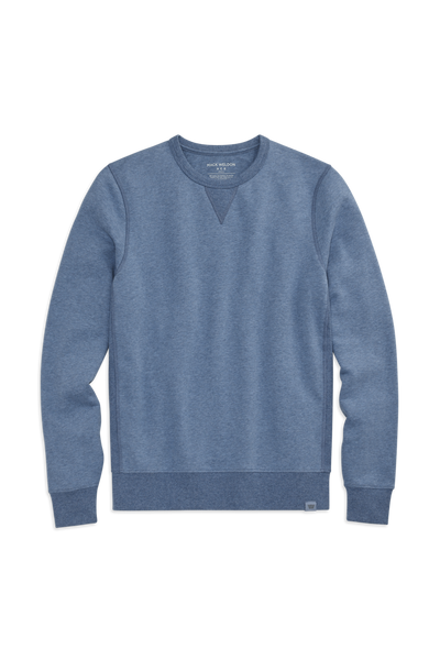 Ice Storm Heather | Front view of ACE Crew Neck Sweatshirt in Ice Storm Heather