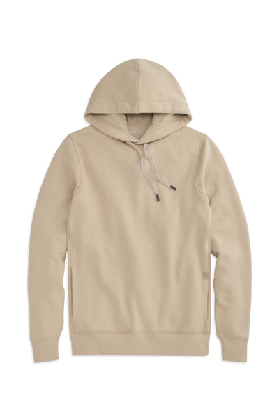Latte | Front view of Ace Pullover Hooded Sweatshirt in Latte