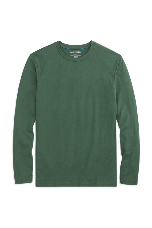 Mack Weldon Pima Long Sleeve T-Shirt | Soft Cotton Layering Tee