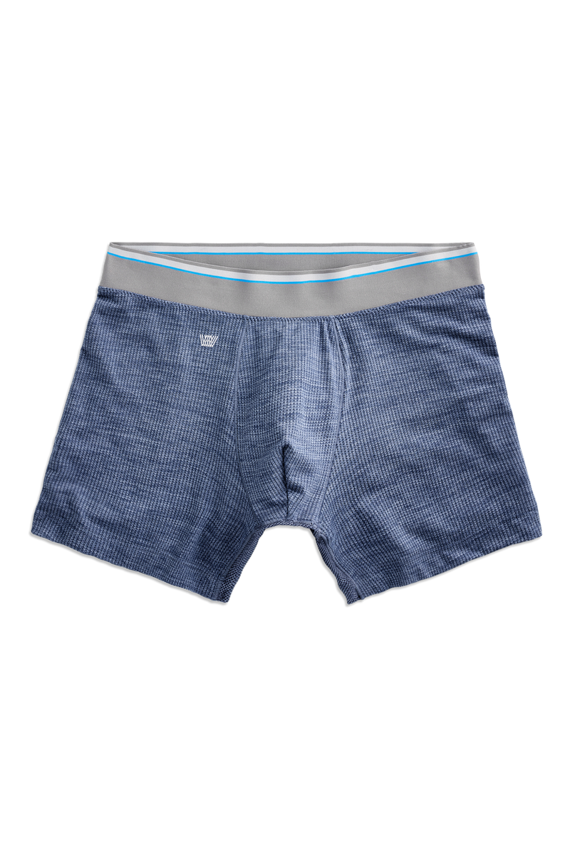 AIRKNITˣ Boxer Brief Indigo Heather – Mack Weldon