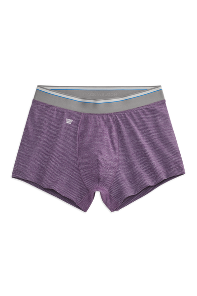 Front View of AIRKNITx Trunk in Fig Pudding Heather