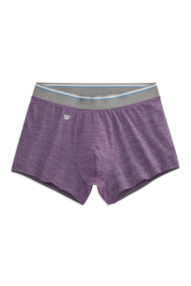 Front View of AIRKNITx Trunk in Fig Pudding Heather