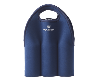 True Navy | Front view of 6-Pack Bottle Holder in True Navy