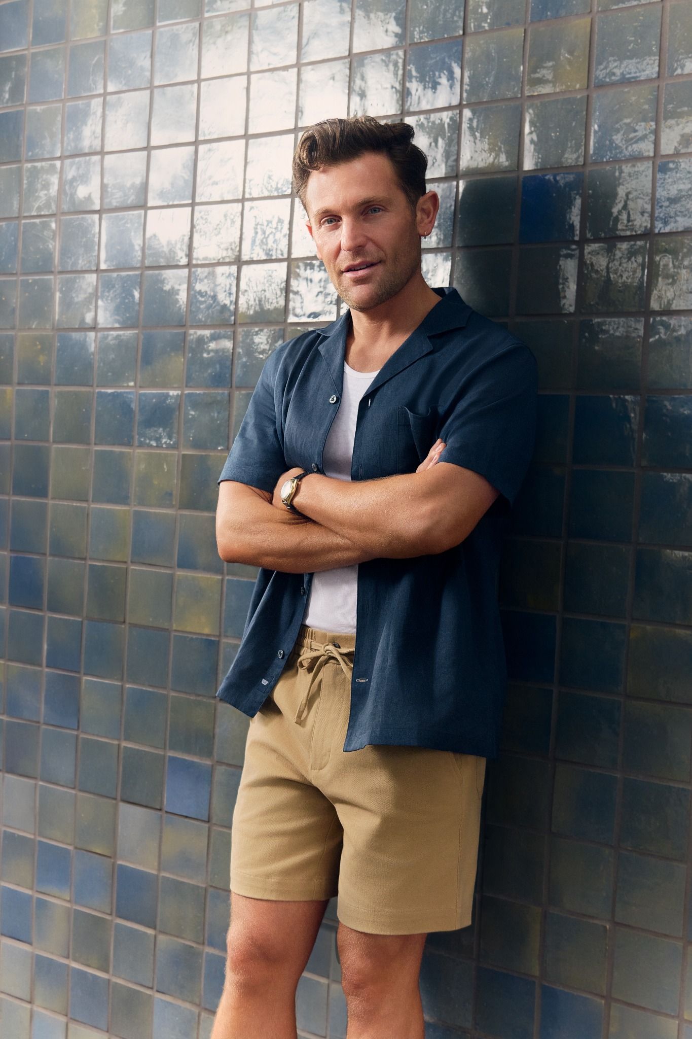 Stretch Twill Drawstring Chino Shorts | Mack Weldon