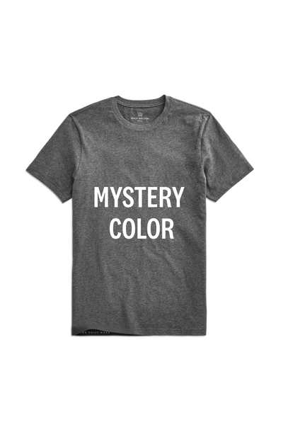 Front view of Mystery Pima Tshirt 