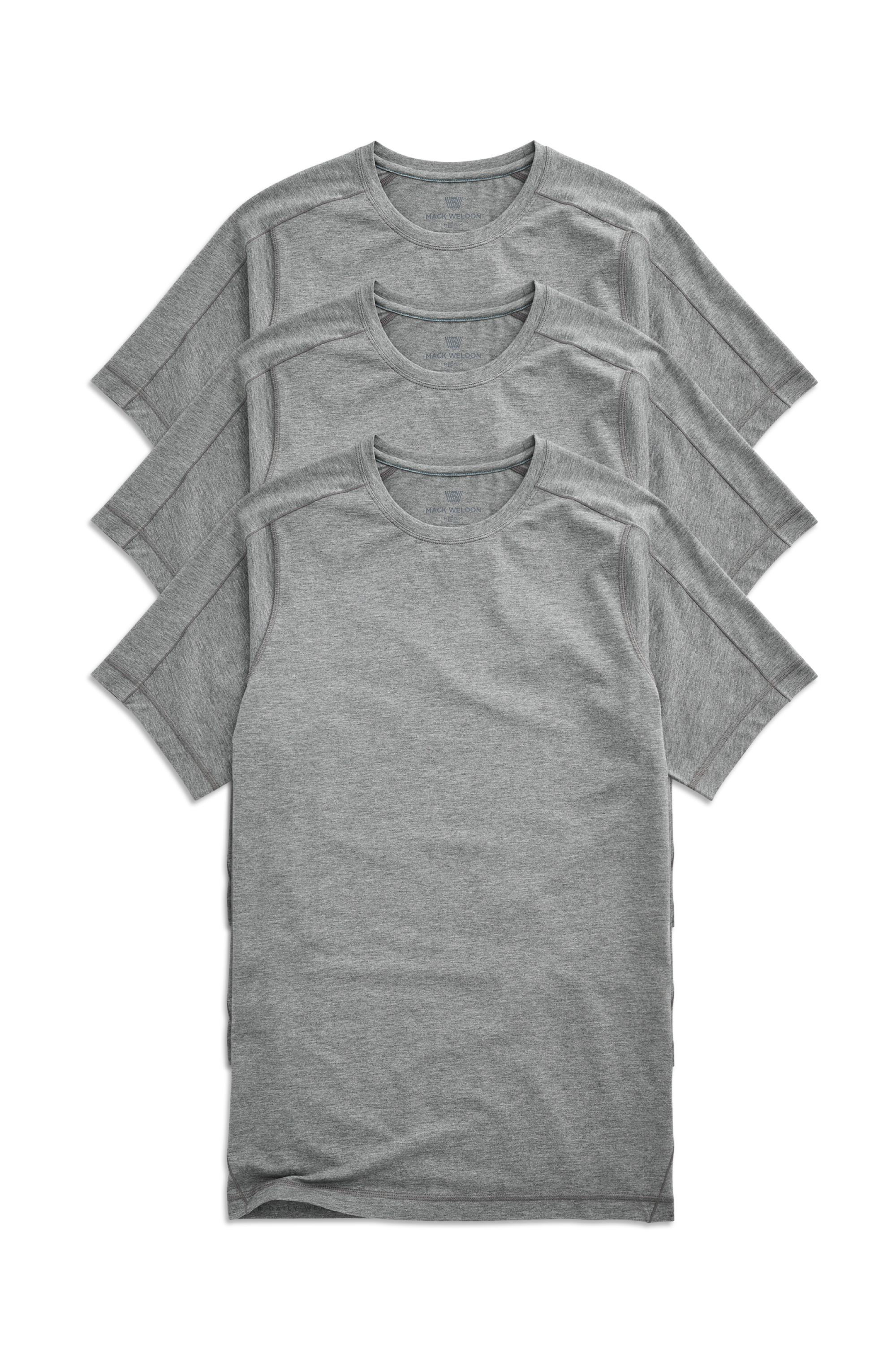 3-Pack 18-Hour Jersey Crew Neck Undershirt