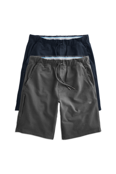 2-Pack ACE Sweatshort Asphalt / Total Eclipse