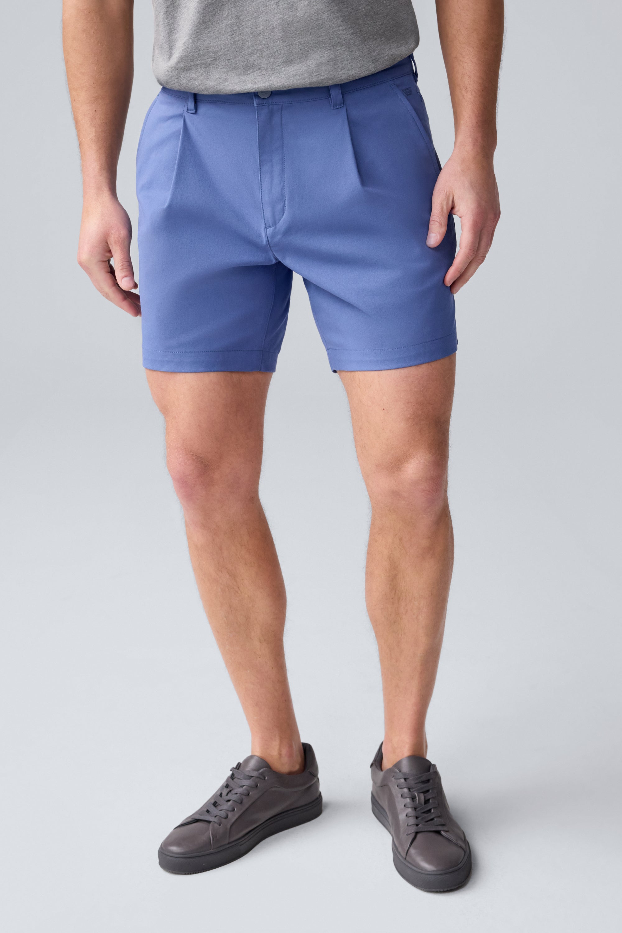 Mack Weldon Maverick Pleated Chino Short | Casual Pleated Golf Shorts