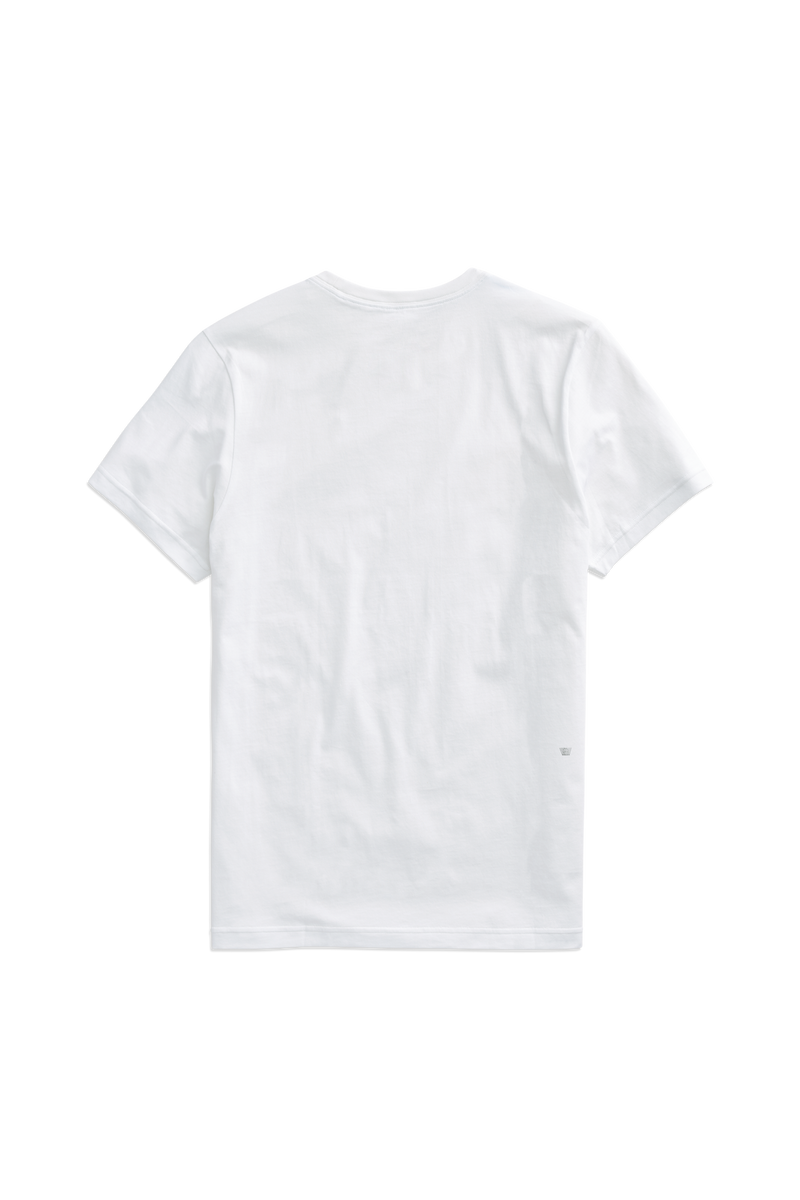 Pima Crew Neck T-Shirt Bright White – Mack Weldon