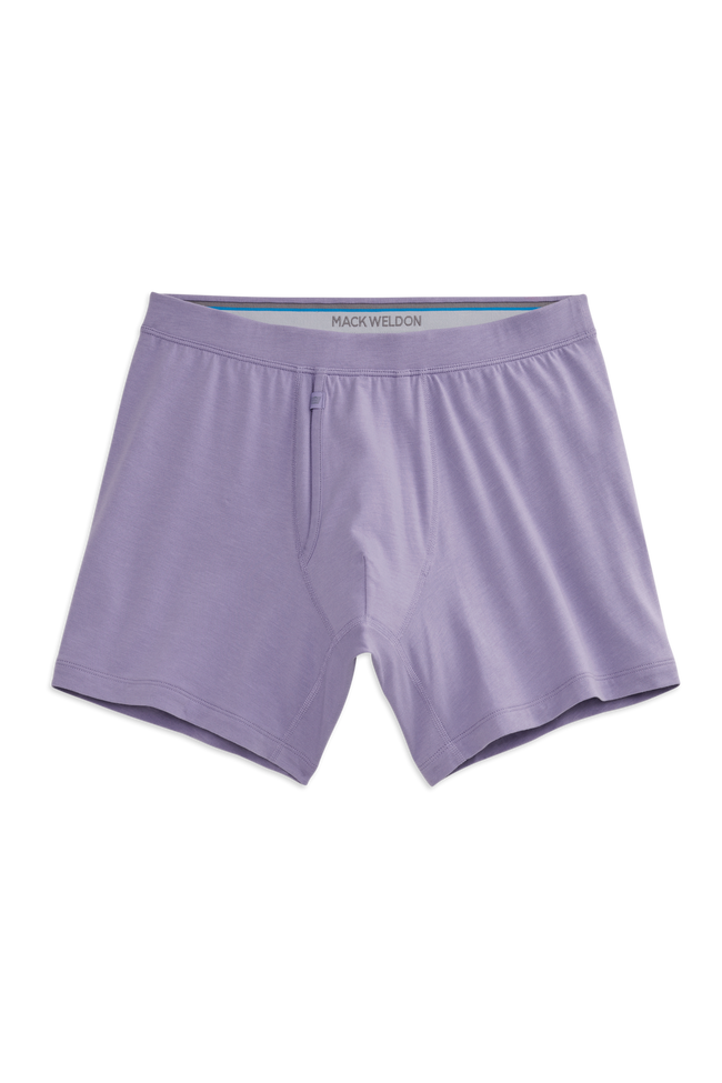 Front view of Silver Boxer Brief in Daybreak
