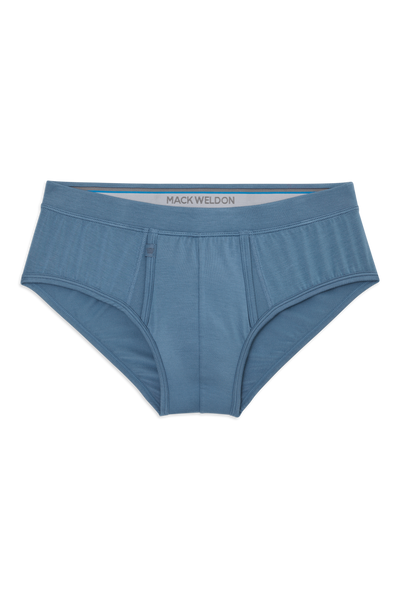 Ice Storm | Front view of Silver HD Brief in Ice Storm