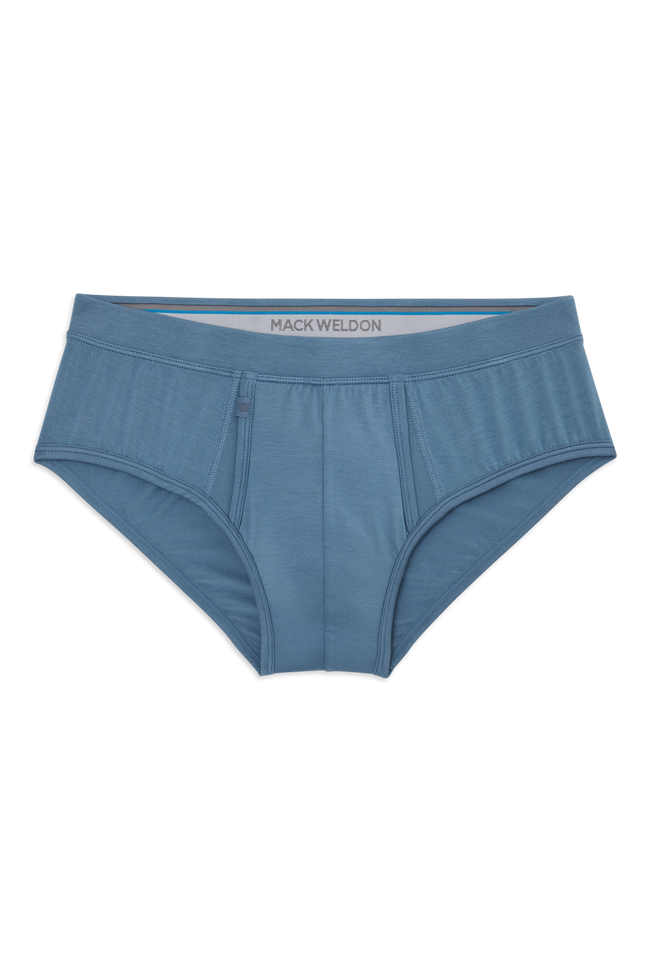 Ice Storm | Front view of Silver HD Brief in Ice Storm