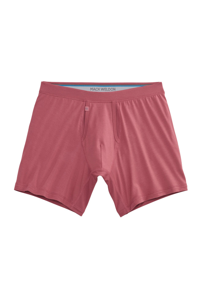 Front view of Silver HD Boxer Brief in Washed Clay