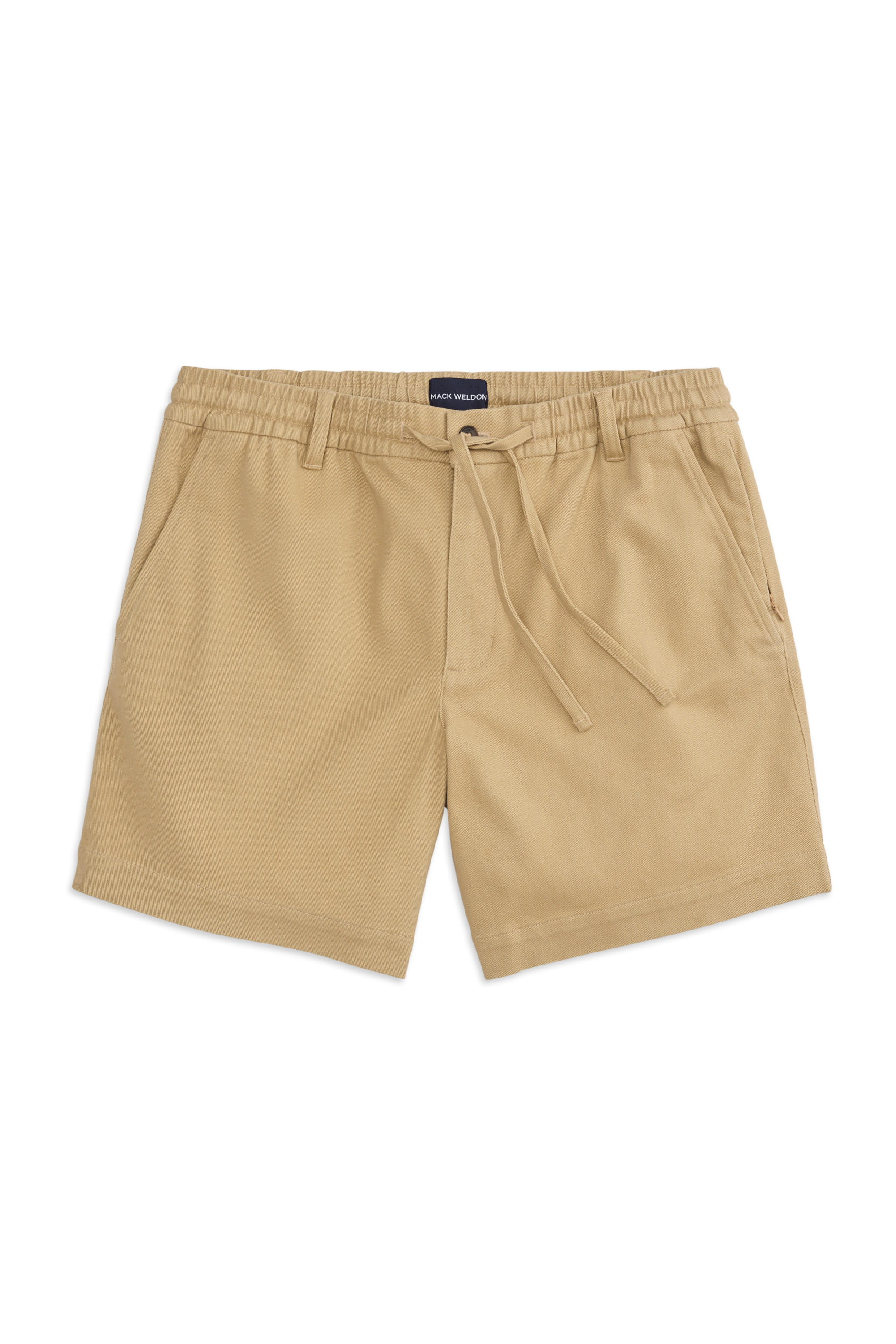 Stretch Twill Drawstring Chino Shorts | Mack Weldon