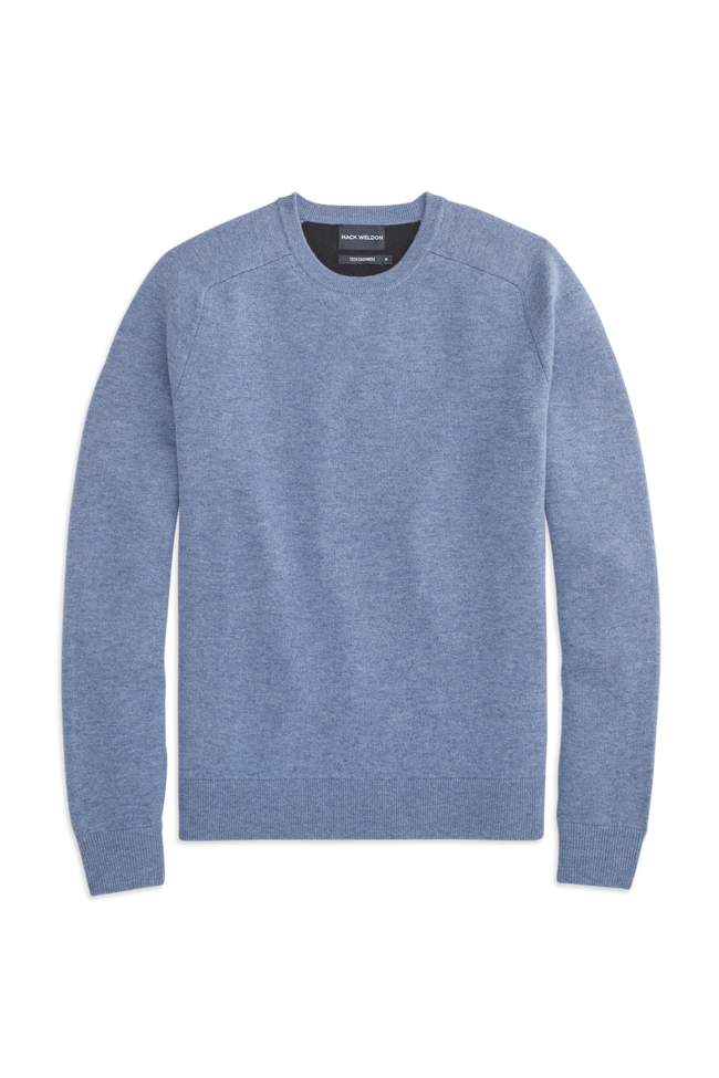 Tech Cashmere Crew Neck Sweater