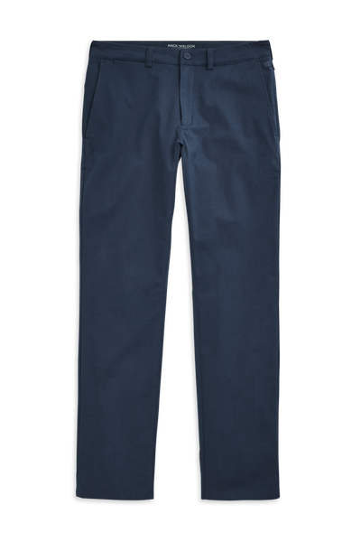 Front view of Maverick Tech Chino in True Navy