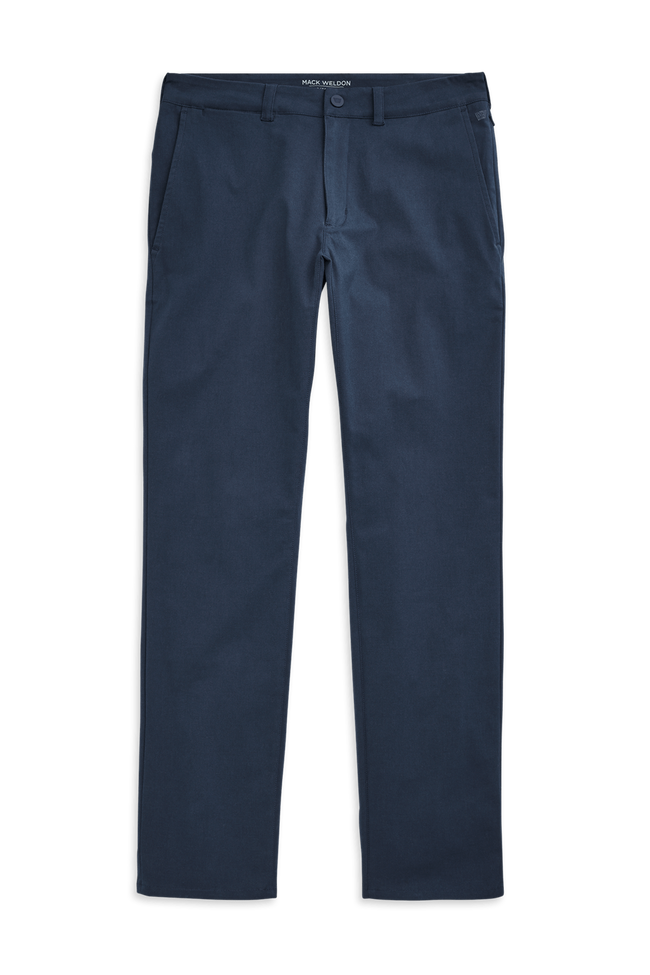 Front view of Maverick Tech Chino in True Navy