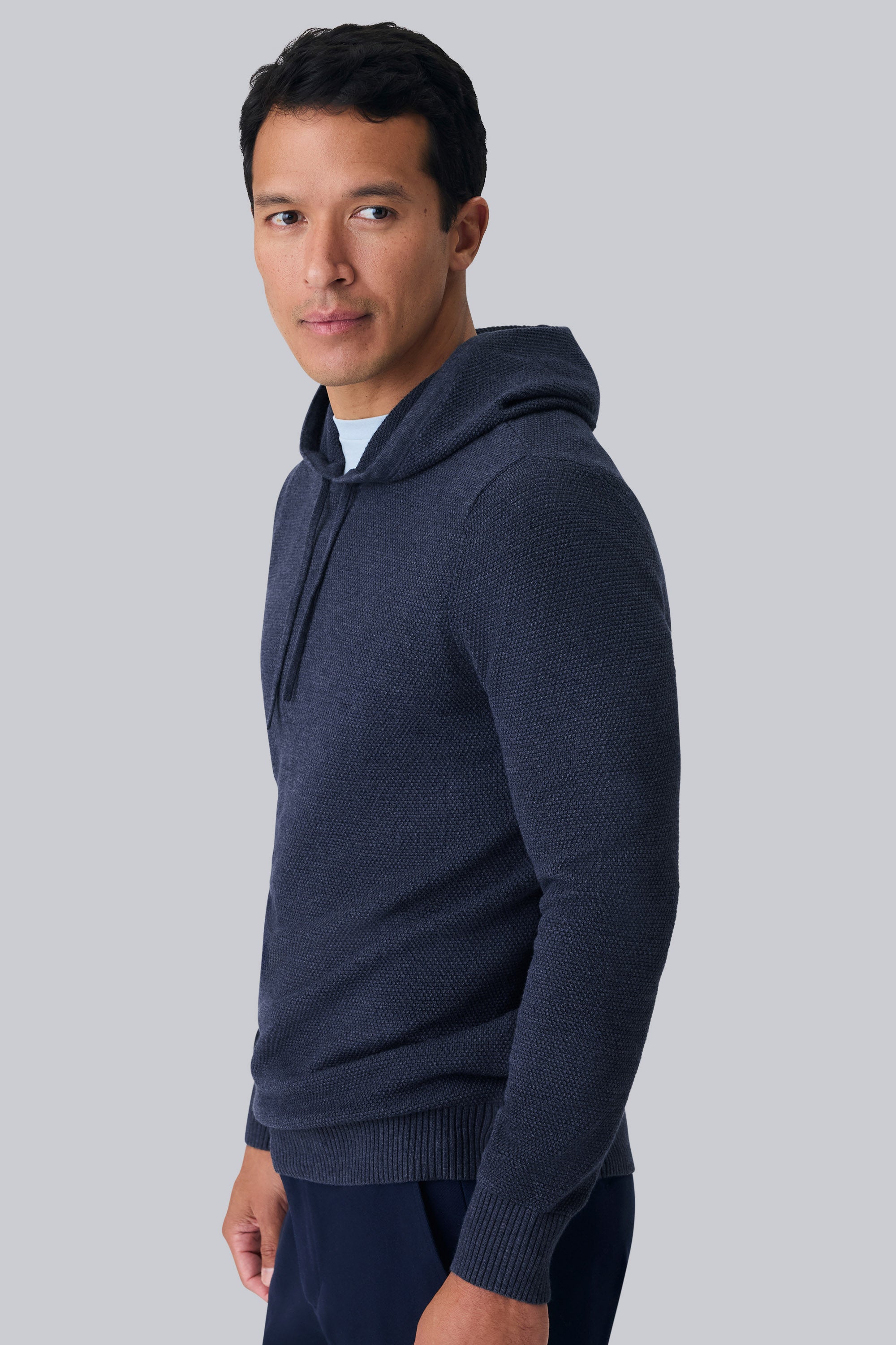 Mack Weldon Tech Linen Long Sleeve Hoodie |