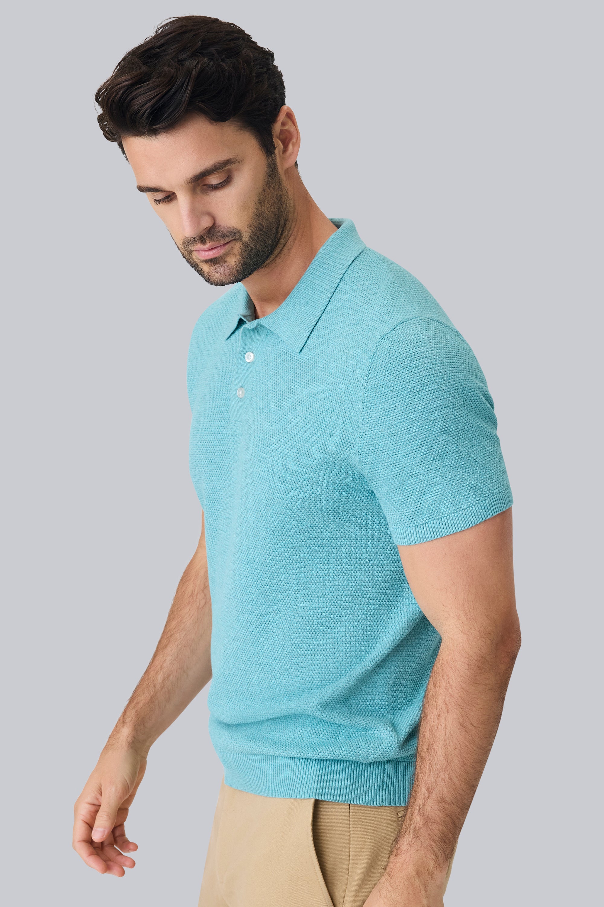 Mack Weldon Tech Linen Knit Polo |