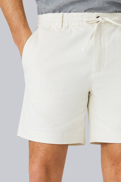 Stretch Twill Drawstring Chino Short