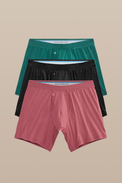 3-Pack SILVER HD Boxer Brief in Forest Floor